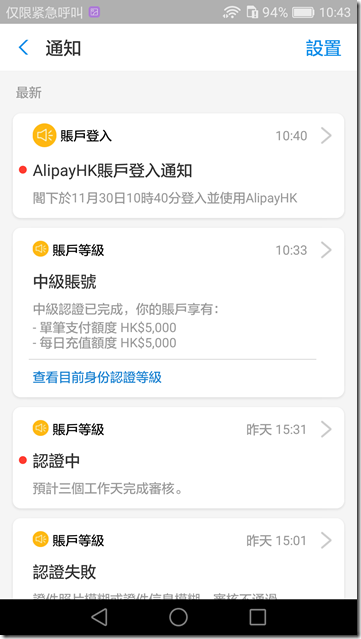 護照通過中級認證